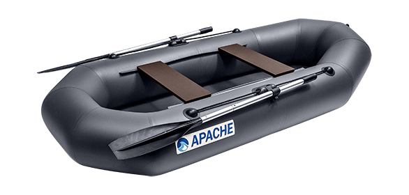 Надувная лодка ПВХ, APACHE 260 графит