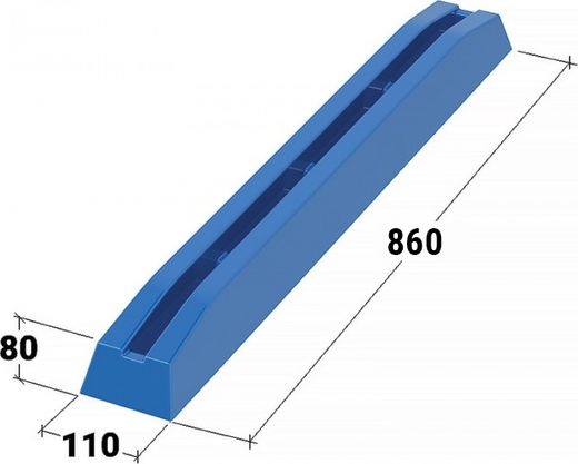 Кранец причальный 860 мм синий