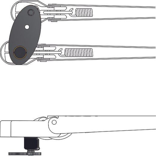 Адаптер пантографа W10/W12, ROCA