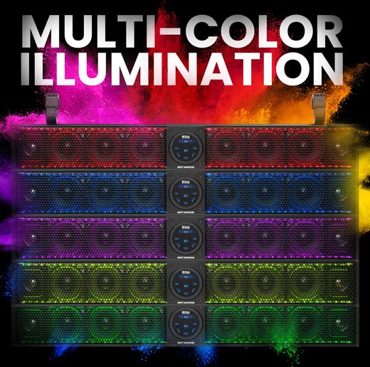 Акустическая панель на таргу BRT36RGB, BOSS