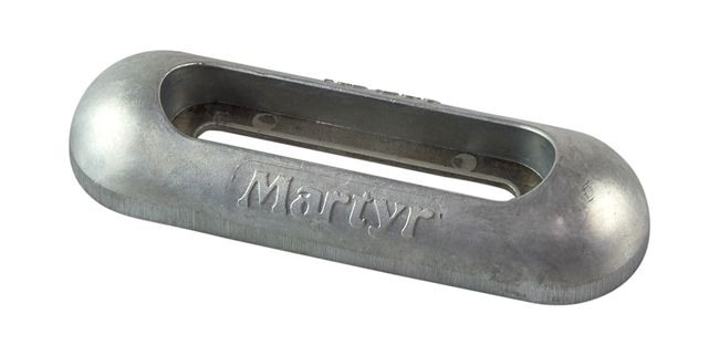 Анод цинковый для корпуса, 200x65x35 мм. Martyr