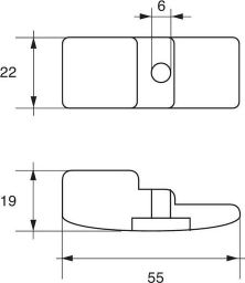 Анод цинковый Polipodio, для Suzuki DF60-140