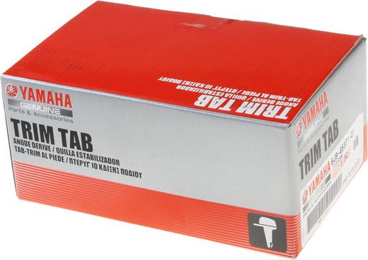 Анод цинковый Yamaha 150/175/200 (киль протектор)