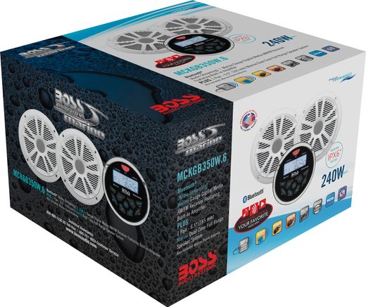 Морская аудиосистема BOSS MCKGB350W.6 (комплект2)