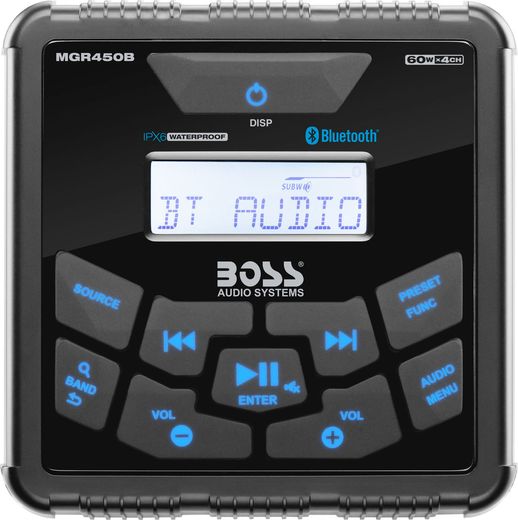 Морская магнитола BOSS MGR450B