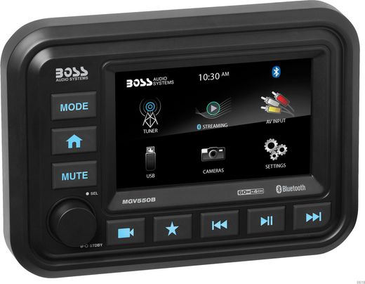 Морская магнитола BOSS MGV550B