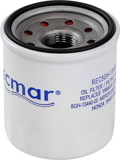Фильтр масляный Honda/Yamaha/Mercury/Tohatsu 8-25; BF25-50, Recmar