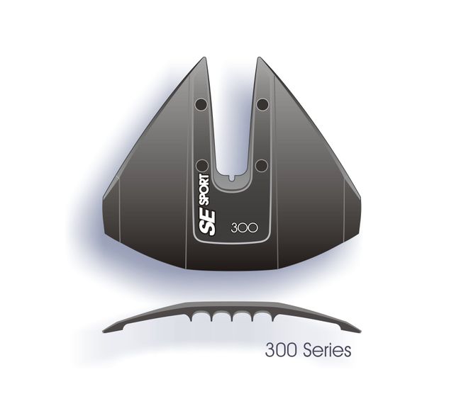 Гидрокрыло для подвесного лодочного мотора 40-350 л.с. серое