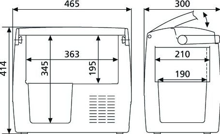 Холодильник WAECO CoolFreeze CDF-18 12/24 В