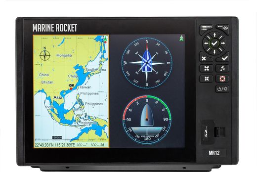 Картплоттер морской 12C, Marine Rocket
