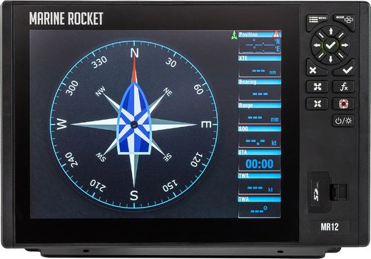 Картплоттер морской 12C, Marine Rocket