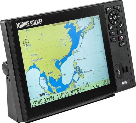 Картплоттер морской 12X c AIS, Marine Rocket