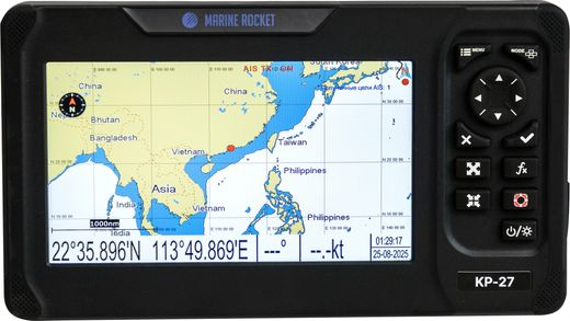 Картплоттер морской 7" 27F с FF, Marine Rocket
