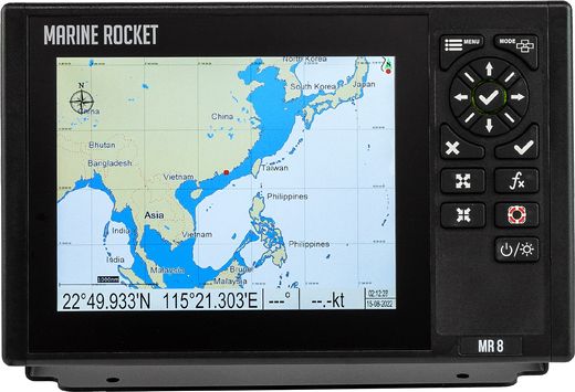 Картплоттер морской 8C, Marine Rocket