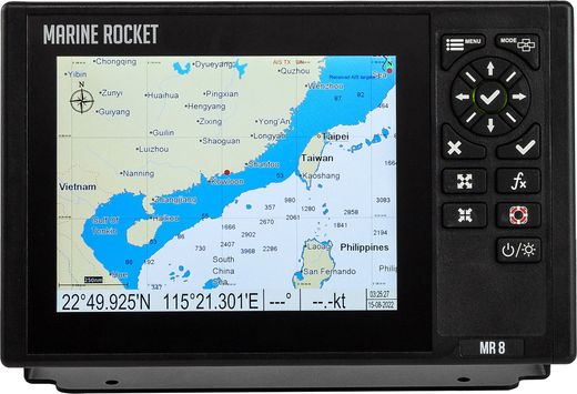 Картплоттер морской 8X c AIS, Marine Rocket
