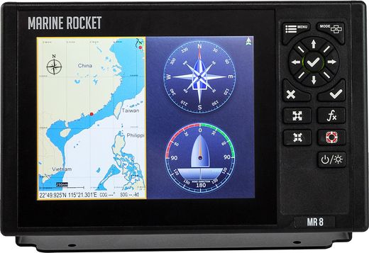 Картплоттер морской 8X c AIS, Marine Rocket