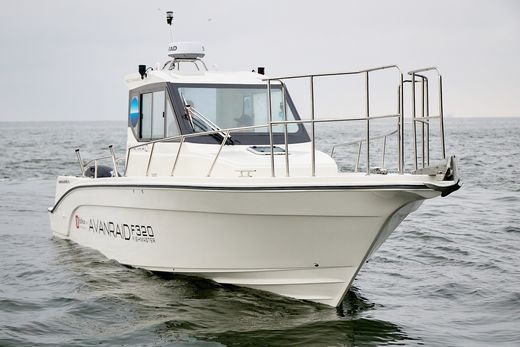 Катер AVANRAID F320 FISHMASTER с Suzuki 2хDF200ATX/AZX