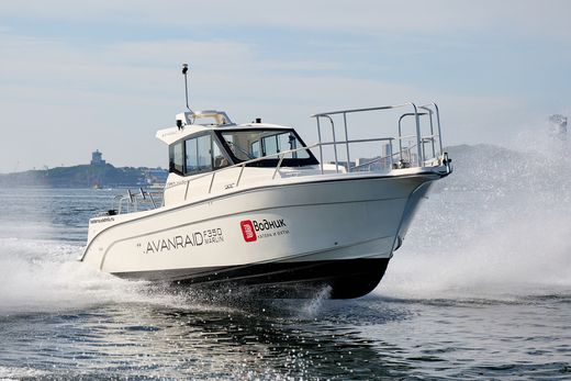 Катер AVANRAID F350 MARLIN с Suzuki 2хDF250TX/ZX