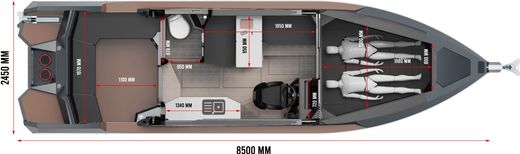 Катер Victory A8 Cabin Twin