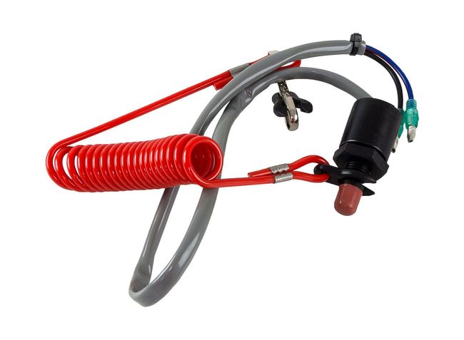 Кнопка аварийной остановки с чекой Suzuki DT9.9-15, Kacawa