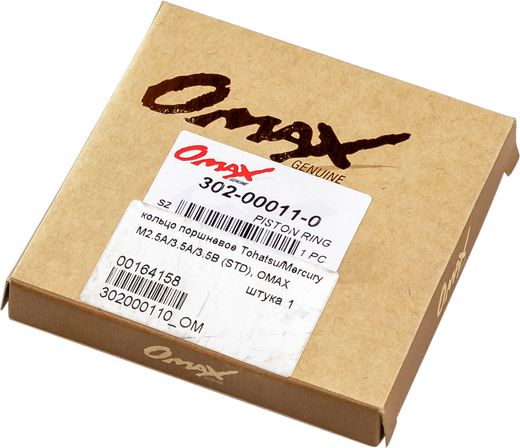 Кольцо поршневое Tohatsu/Mercury M2.5A/3.5A/3.5B (STD), OMAX