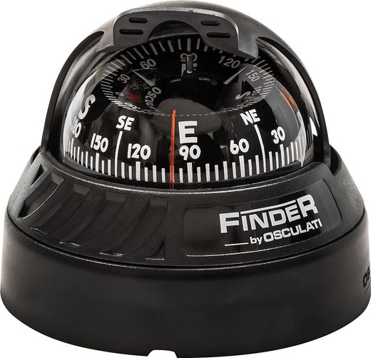 Компас FINDER размер 2" 5/8 (67 мм), накладной, черный