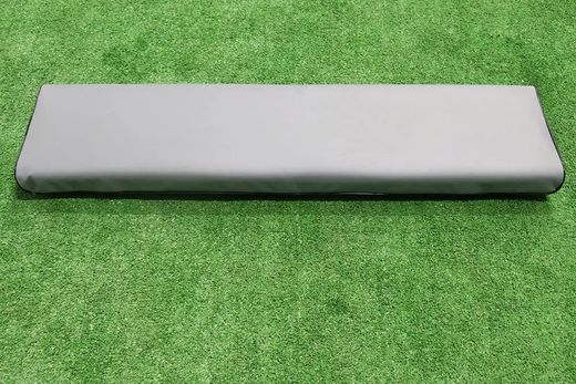 Комплект из 2-х накладок на сиденье, одна с сумкой 900*230 мм, серый