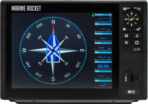 Комплект морской навигации 12X/TMM40-50-200XT/KRA-1009_N, Marine Rocket