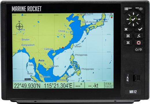 Комплект морской навигации 12X/TMM40-50-200XT/KRA-1009_N, Marine Rocket