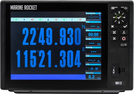 Комплект морской навигации 12X/TMM40-50-200XT/KRA-1009_N, Marine Rocket