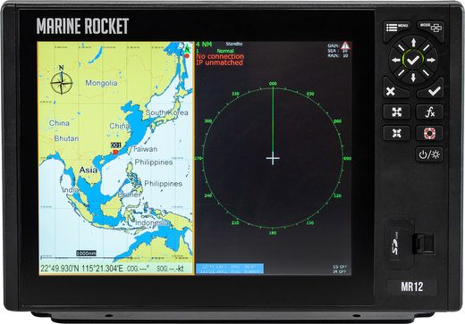 Комплект морской навигации 12X/TMM40-50-200XT/KRA-1009_N, Marine Rocket