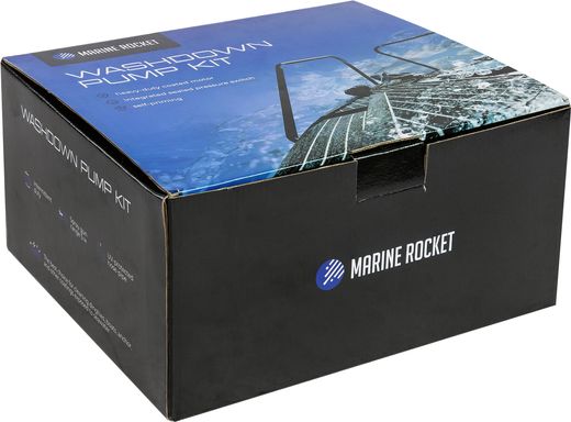 Комплект помывочный Marine Rocket, 12 В, 11.6 л/мин, 55 PSI (3.7 бар)