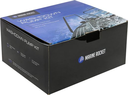 Комплект помывочный Marine Rocket, 24 В, 11.6 л/мин, 55 PSI (3.7 бар)