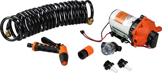 Комплект помывочный SeaFlo, 24 В, 18.9 л/мин, 70 PSI (4.8 бар)