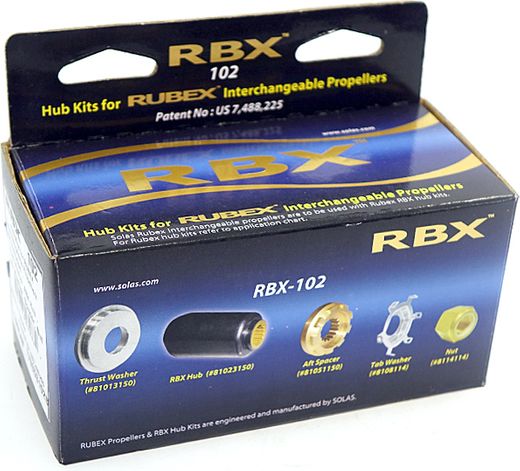 Втулка винта сменная RBX-102 для винта Solas, Mercury 60-300/Alpha-Bravo One