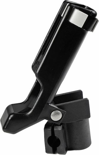 Крепление подставки под удочку на леер