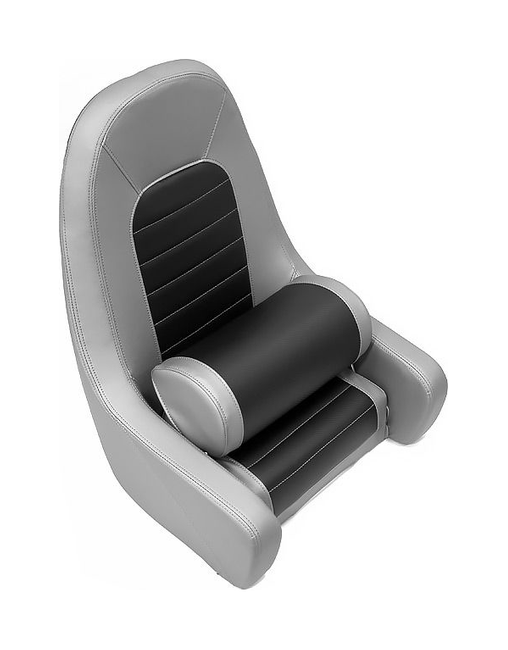 Кресло мягкое COBRA Flip-Up, серый/черный