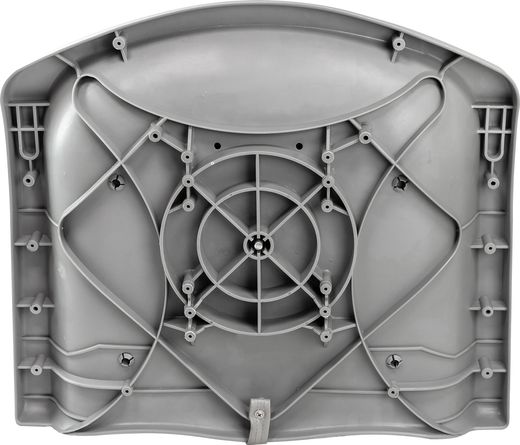 Кресло для катера (яхты) мягкое складное, серое/серое (C12508G)