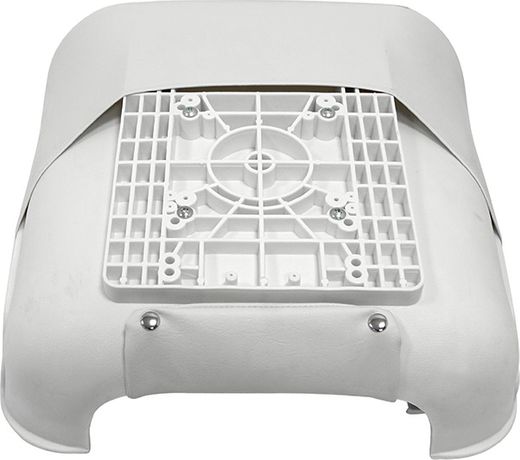 Кресло пластмассовое складное с подложкой Deluxe All Weather Seat, белый/синий