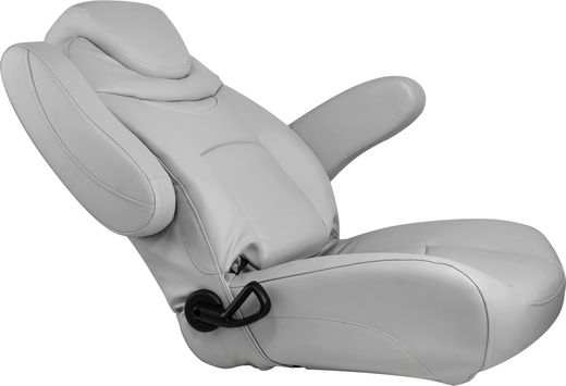 Кресло для катера (яхты) Premium Reclining, обивка винил, цвет серый, Marine Rocket (96166G-MR)