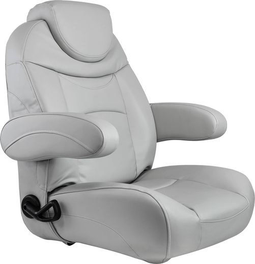 Кресло для катера (яхты) Premium Reclining, обивка винил, цвет серый, Marine Rocket (96166G-MR)