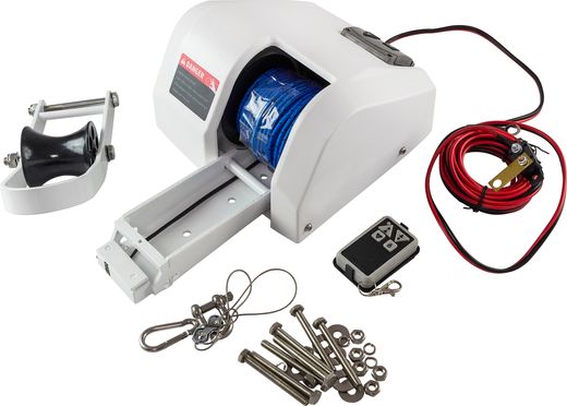 Лебедка якорная autoTRAC AUTODEPLOY 35SW, белая