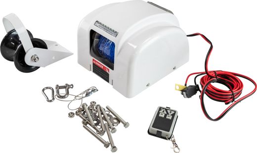 Лебедка якорная autoTRAC BigWater 45SW, RC,(alum)