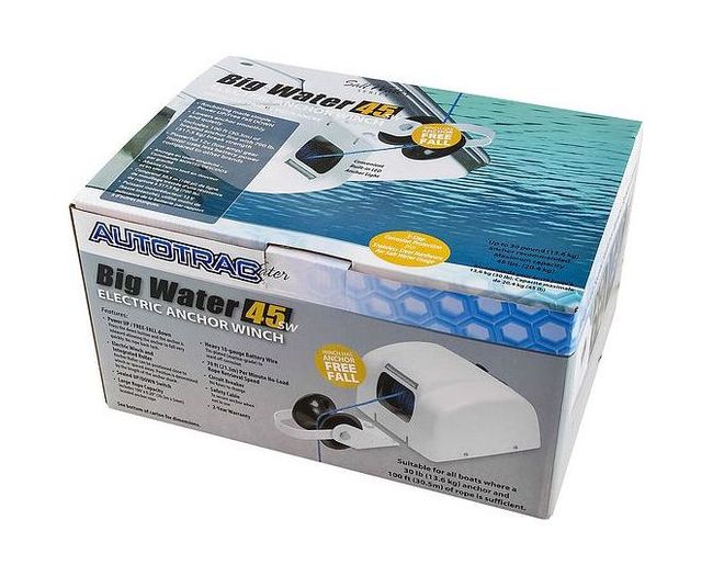 Лебедка якорная autoTRAC BigWater 45SW