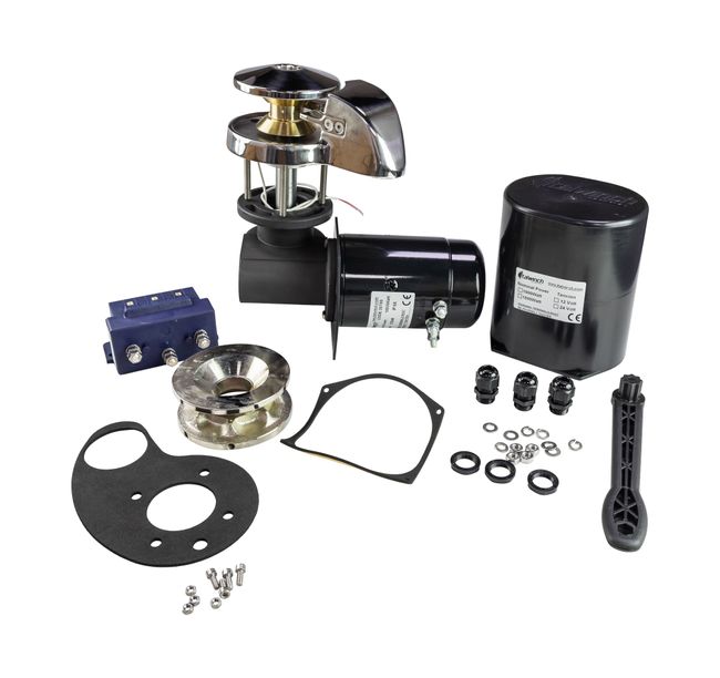 Лебедка якорная Italwinch SMART PLUS, 1000Вт, 12 В, цепь 6мм