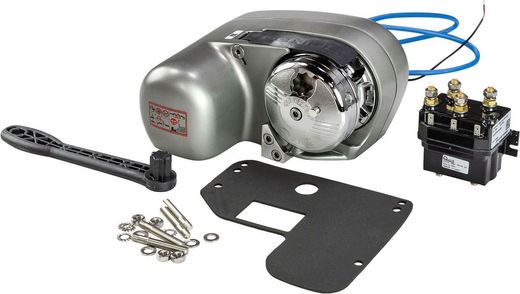 Лебедка якорная Quick Genius GP2 2000F, 12 В, цепь 6мм