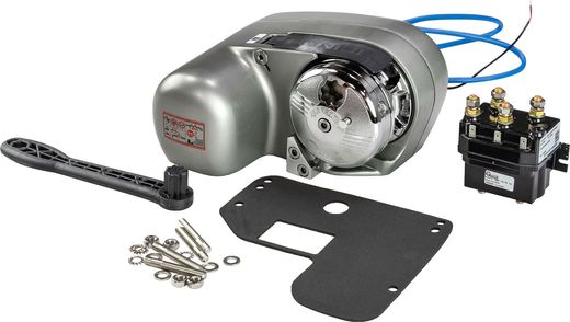 Лебедка якорная Quick Genius GP2 2000F, 12 В, цепь 8мм