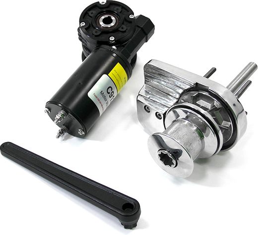 Лебедка якорная серии-C Heavy Duty Style (c барабаном) 600Вт, 12 В, цепь 6 мм/веревка 12 мм