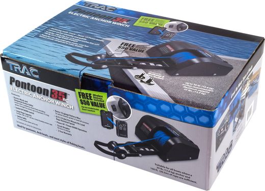 Лебедка якорная autoTRAC Pontoon 35, RC