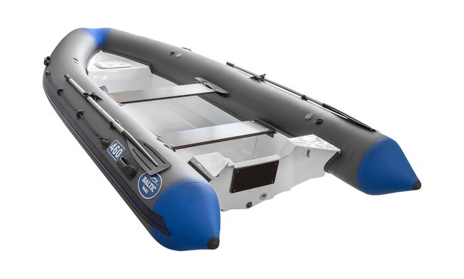 Лодка РИБ (RIB) Baltic Boats Аполлон 460 Z, серый/синий